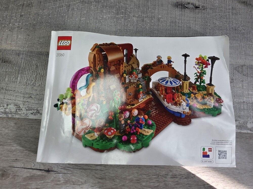 21360 Lego ideas INSTRUCTION BOOK ONLY Willie Wonka and Chocolate Factory b270